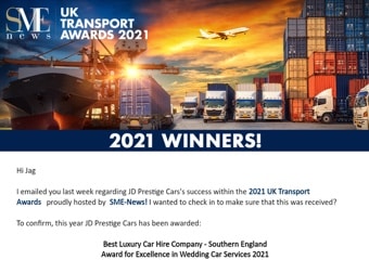 Uk Transport Awards 2021